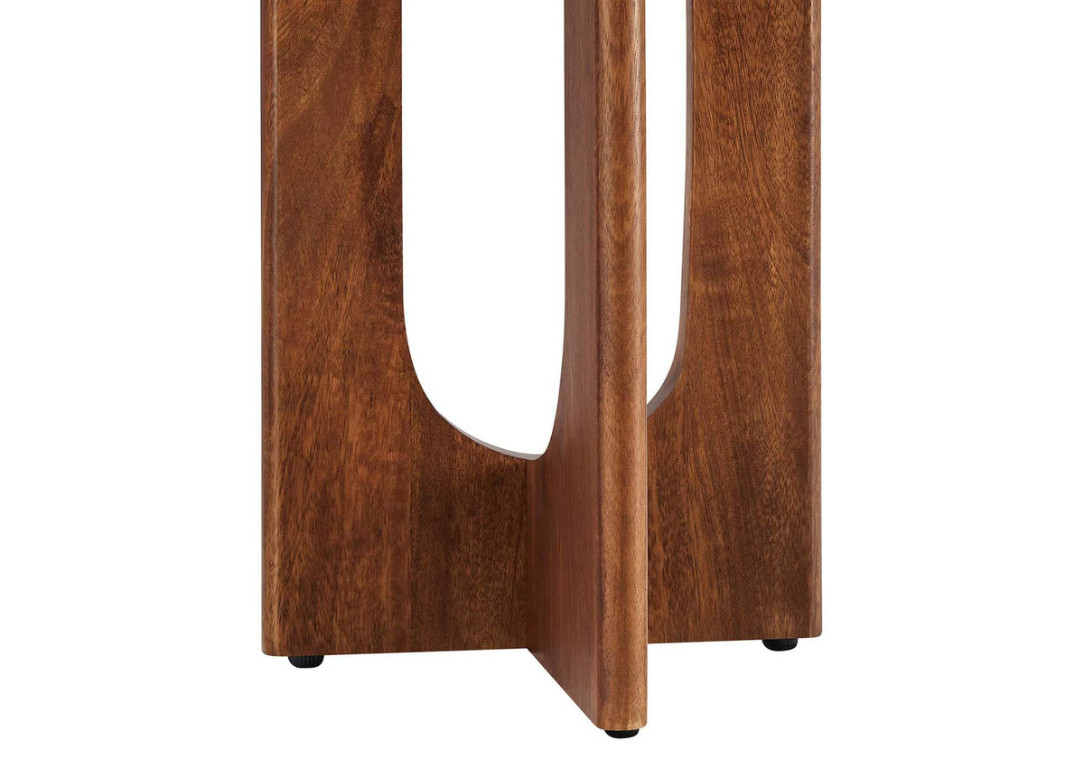 EEI-6595-WAL Rivian Round Side Table By Modway