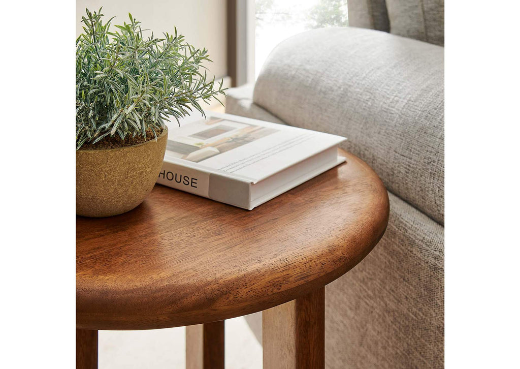 EEI-6595-WAL Rivian Round Side Table By Modway