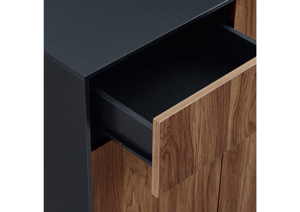 EEI-6597-BLK-WAL Holden 47" Sideboard By Modway
