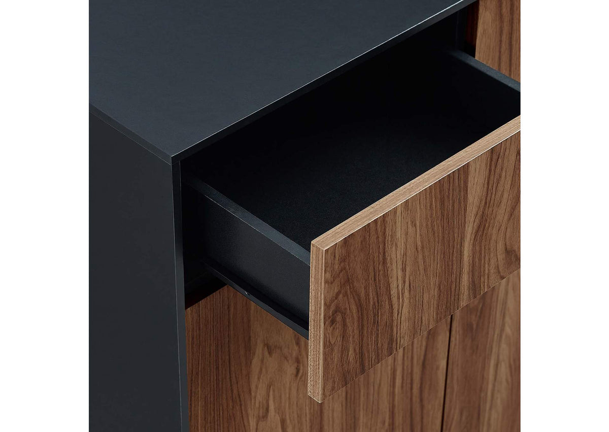 EEI-6597-BLK-WAL Holden 47" Sideboard By Modway