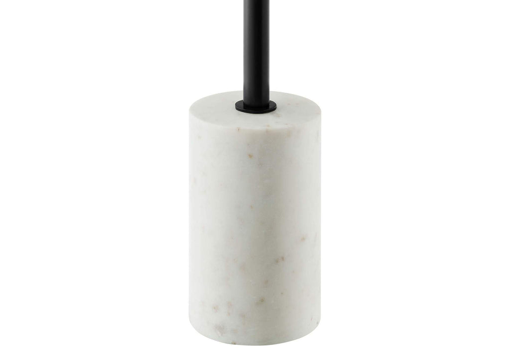 EEI-6605-WHI-BLK Lyric Round Side Table By Modway