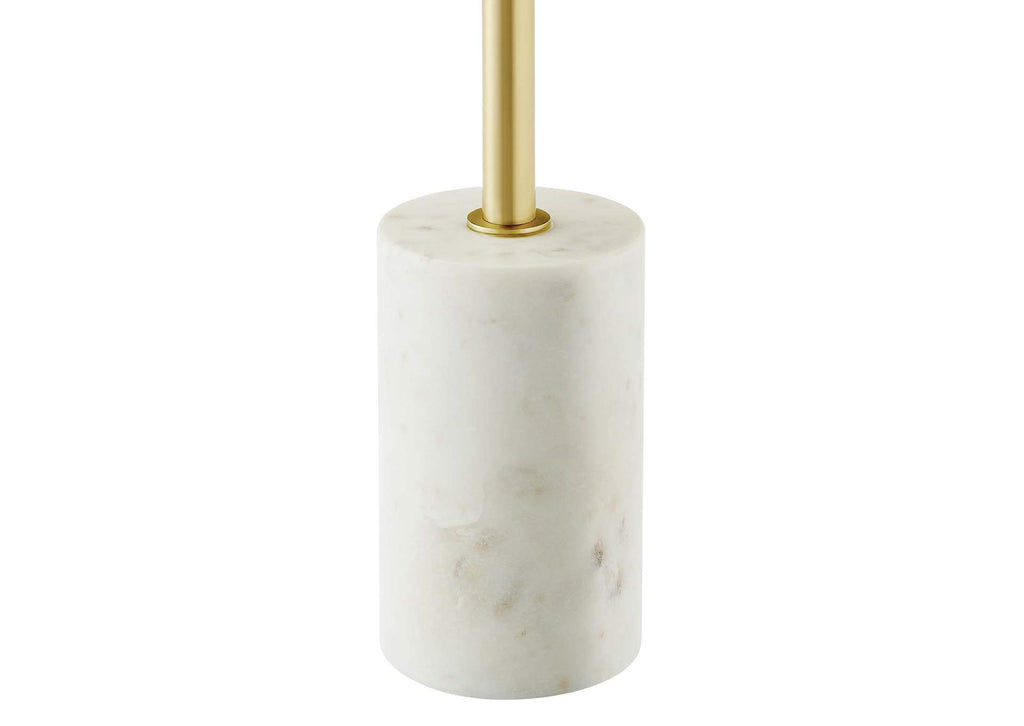 EEI-6605-WHI-BRA Lyric Round Side Table By Modway