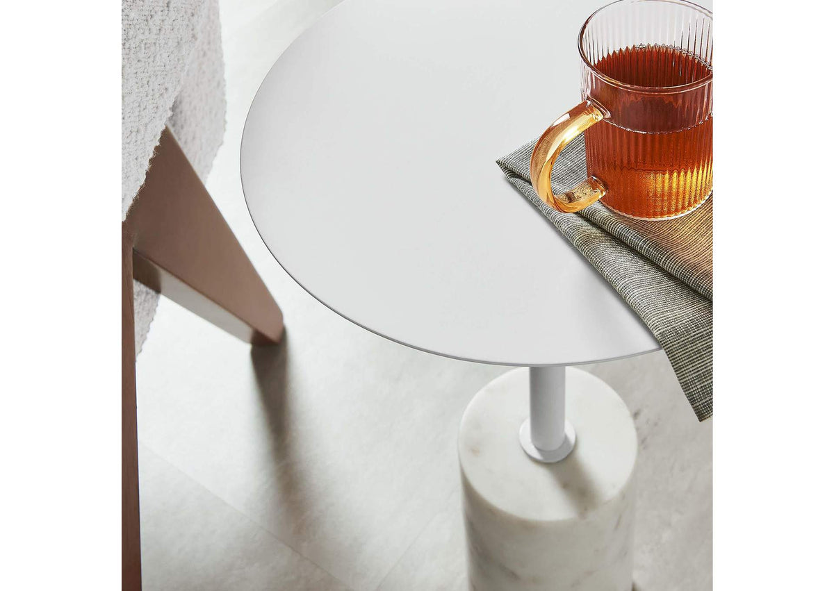 EEI-6605-WHI-WHI Lyric Round Side Table By Modway