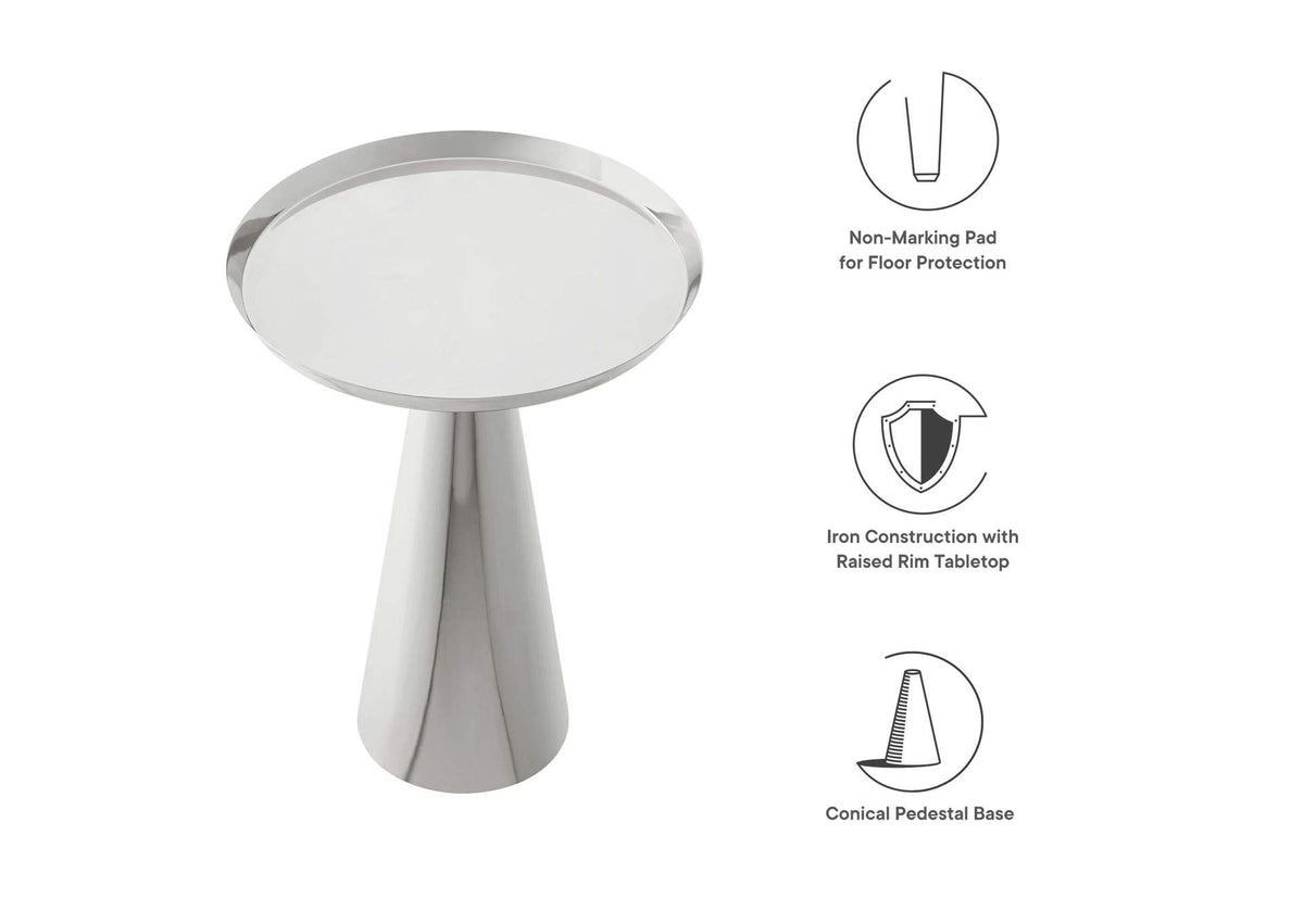 EEI-6608-NIC Maren Round Side Table By Modway