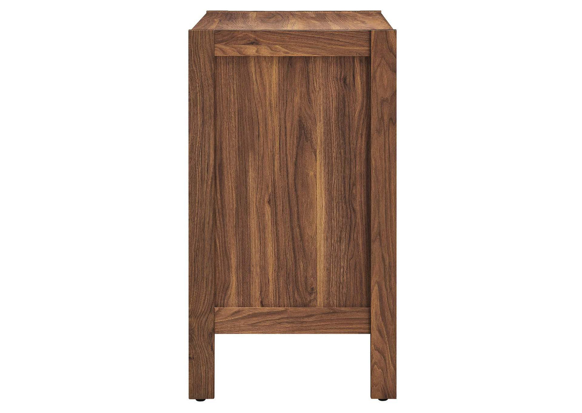EEI-6615-WAL Capri 33" Wood Grain Storage Cabinet By Modway