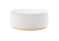 EEI-6650-ALA-NAT Tilden Large 38" Round Performance Velvet Upholstered Ottoman By Modway