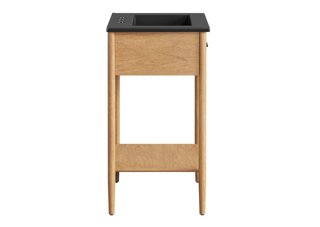 EEI-6661-NAT-BLK Zaire 24" Bathroom Vanity By Modway