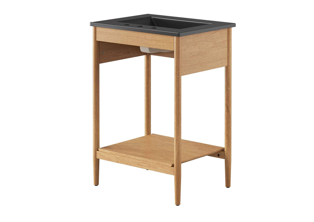 EEI-6661-NAT-BLK Zaire 24" Bathroom Vanity By Modway