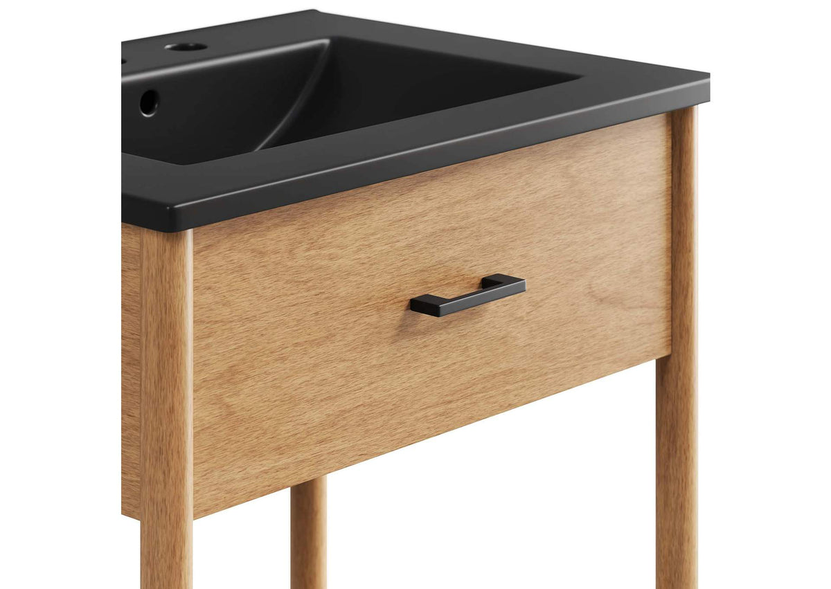 EEI-6661-NAT-BLK Zaire 24" Bathroom Vanity By Modway