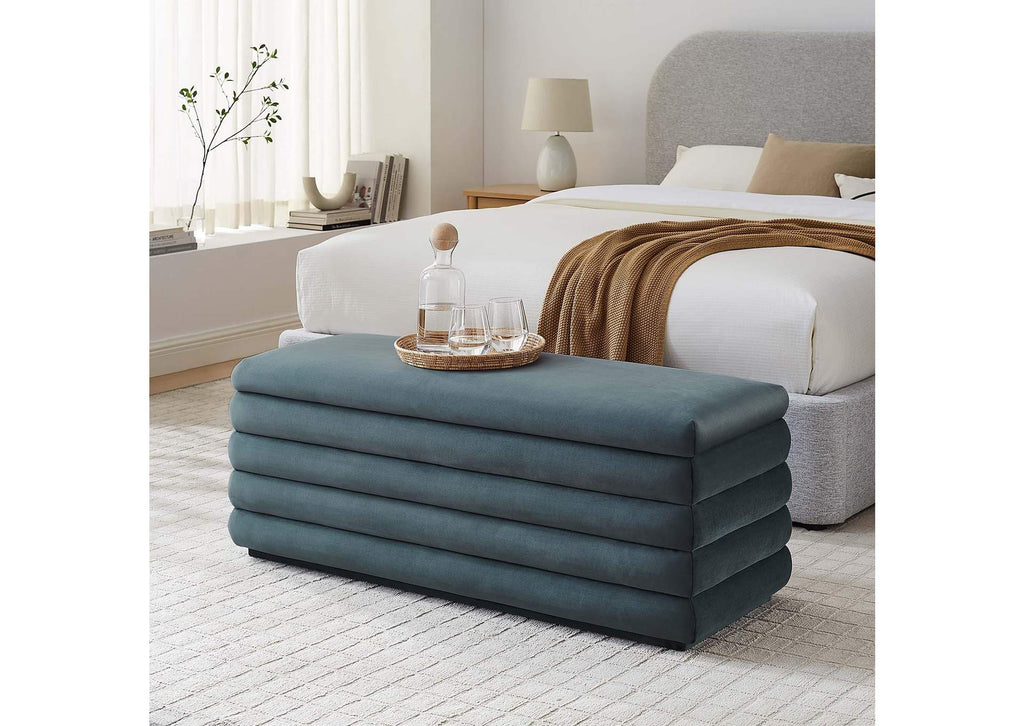EEI-6664-CAB Mezzo Upholstered Performance Velvet Storage Bench By Modway