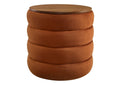 EEI-6684-RUS Mezzo Round Performance Velvet Storage Ottoman By Modway