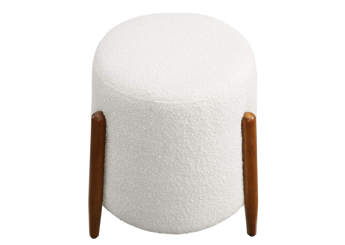 EEI-6686-CLO Riven Upholstered Boucle Fabric Ottoman By Modway