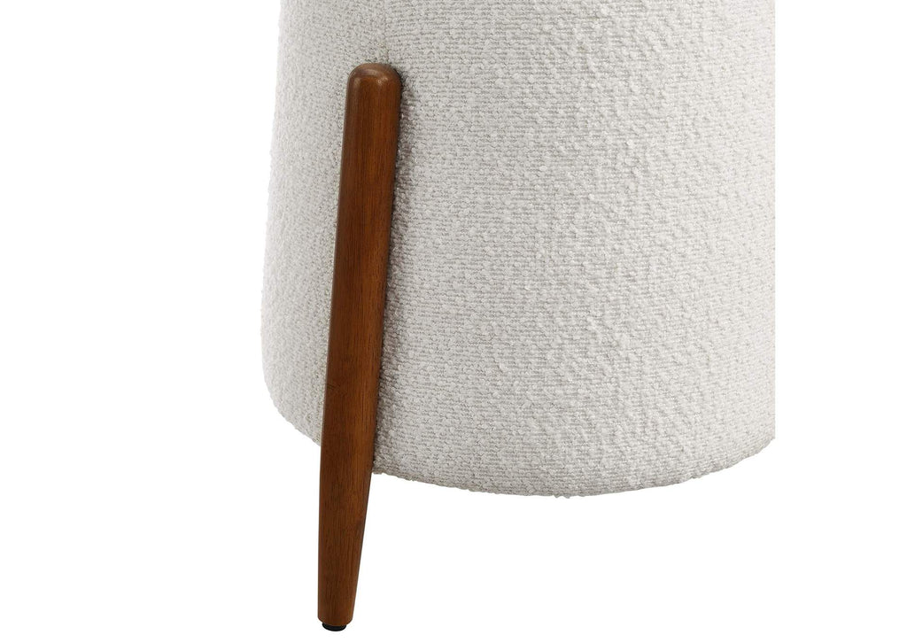 EEI-6686-CLO Riven Upholstered Boucle Fabric Ottoman By Modway