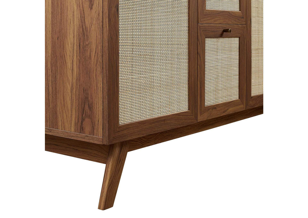 EEI-6721-WAL-WHI Soma 48" Double Sink Bathroom Vanity By Modway
