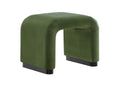 EEI-6733-BLK-MOS Koda Performance Velvet Waterfall Stool By Modway