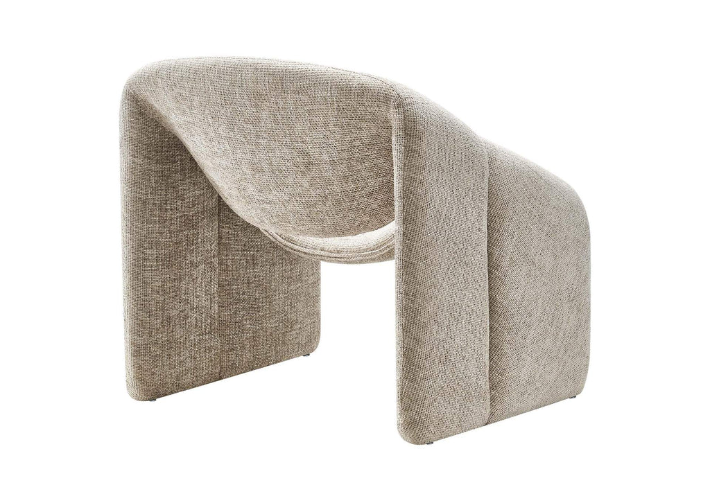 EEI-6767-KHA Vivi Chenille Upholstered Accent Chair By Modway