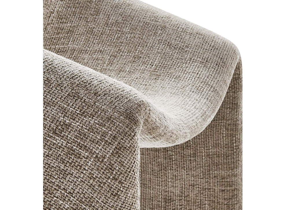 EEI-6767-KHA Vivi Chenille Upholstered Accent Chair By Modway