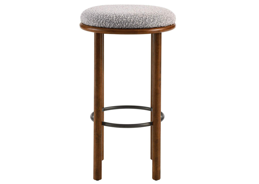 EEI-6819-WAL-TAU Fable Boucle Fabric Bar Stools Set Of 2 By Modway
