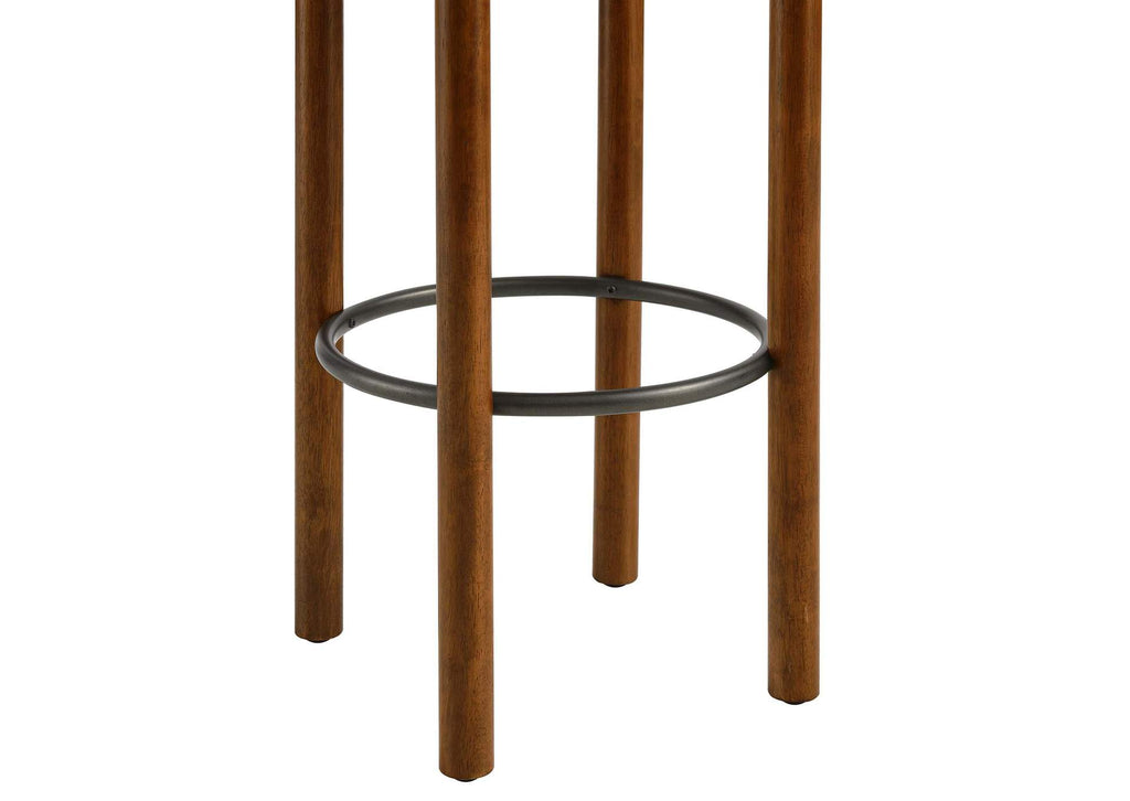 EEI-6819-WAL-TAU Fable Boucle Fabric Bar Stools Set Of 2 By Modway