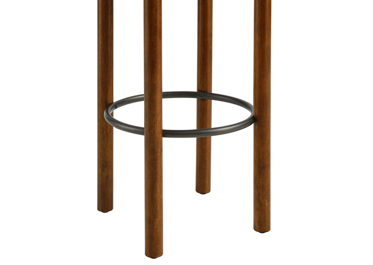 EEI-6819-WAL-TAU Fable Boucle Fabric Bar Stools Set Of 2 By Modway