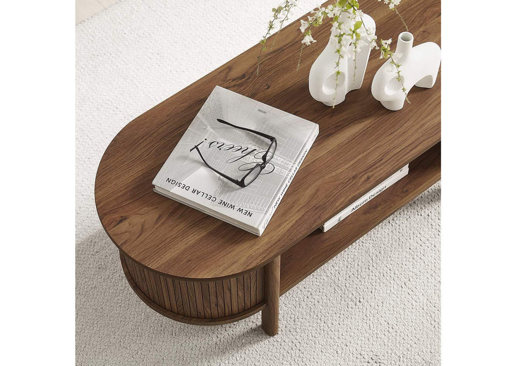 EEI-6837-WAL Cadence Coffee Table By Modway