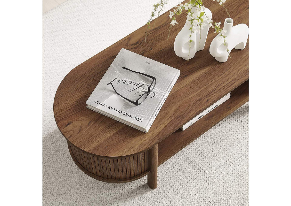EEI-6837-WAL Cadence Coffee Table By Modway