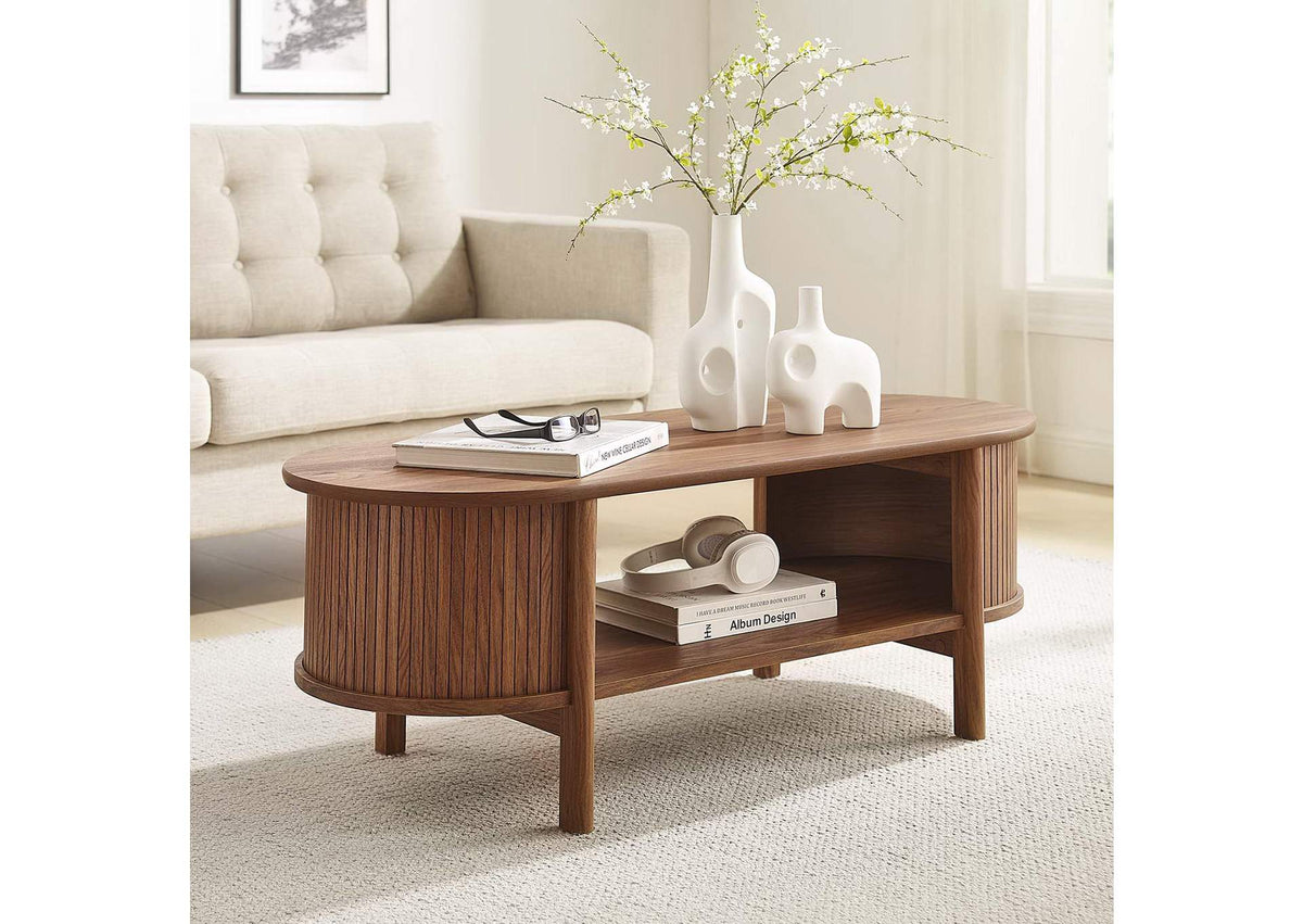 EEI-6837-WAL Cadence Coffee Table By Modway