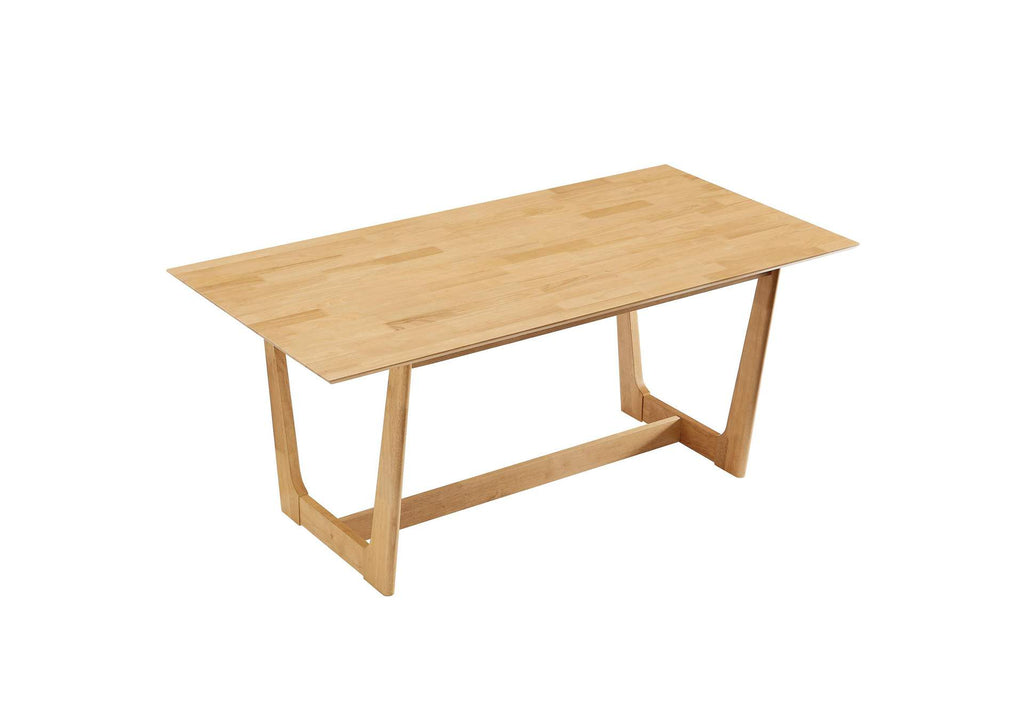 EEI-6914-NAT Solara 71" Rectangle Wood Dining Table By Modway