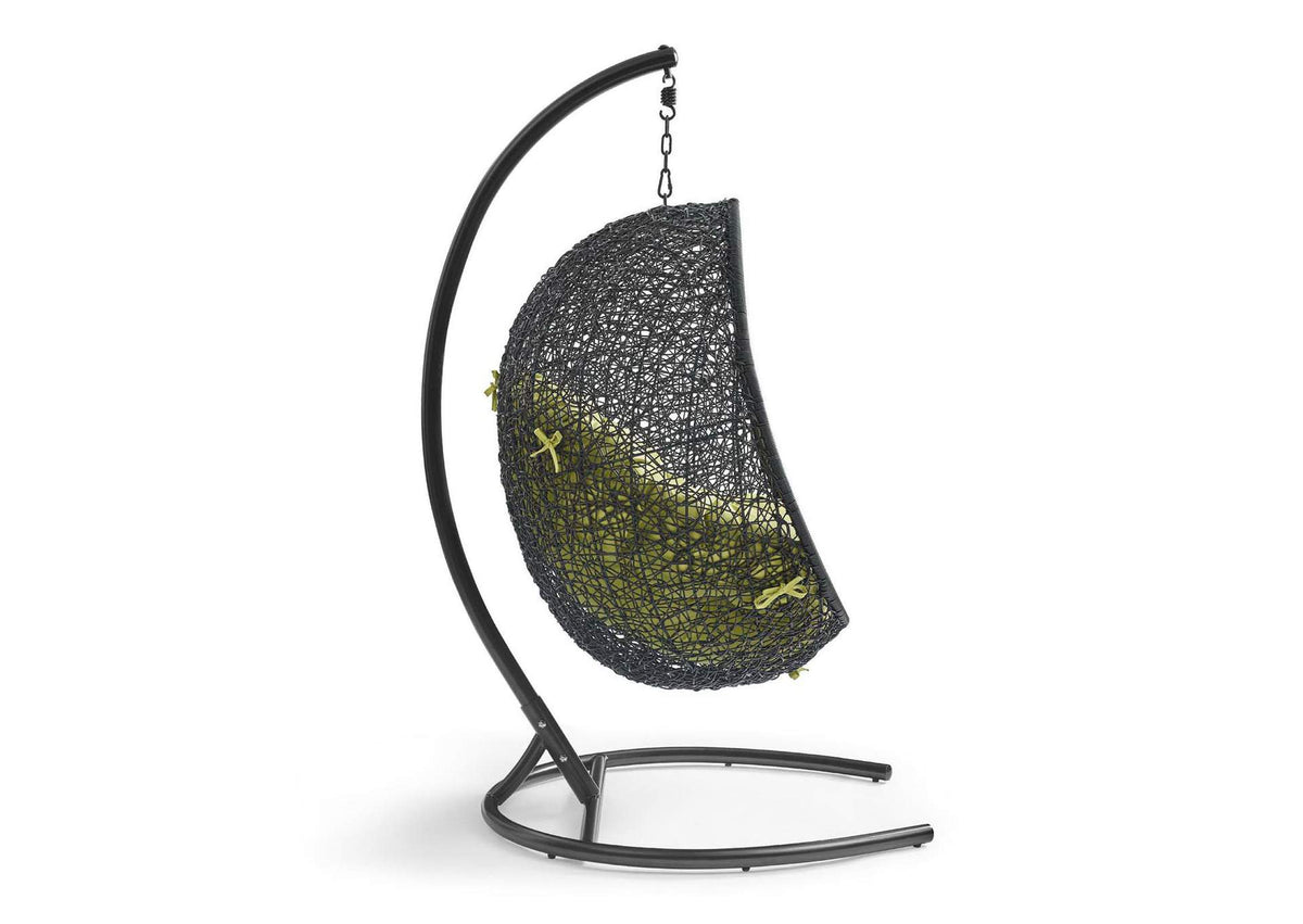 EEI-739-PER-SET Encase Swing Outdoor Patio Lounge Chair By Modway