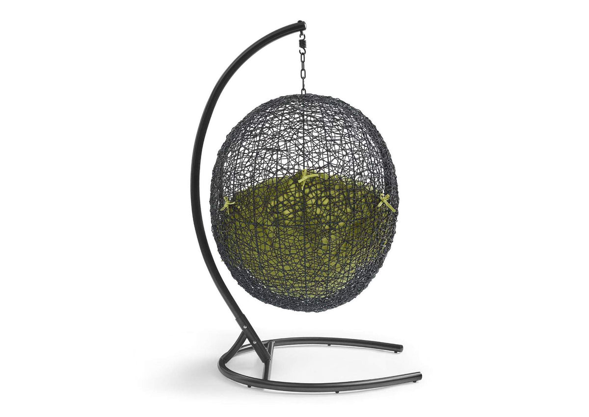 EEI-739-PER-SET Encase Swing Outdoor Patio Lounge Chair By Modway