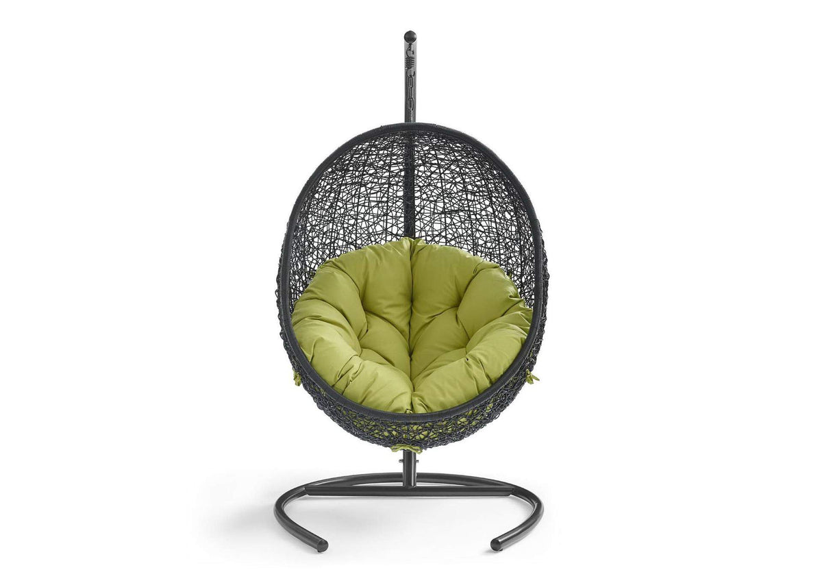 EEI-739-PER-SET Encase Swing Outdoor Patio Lounge Chair By Modway