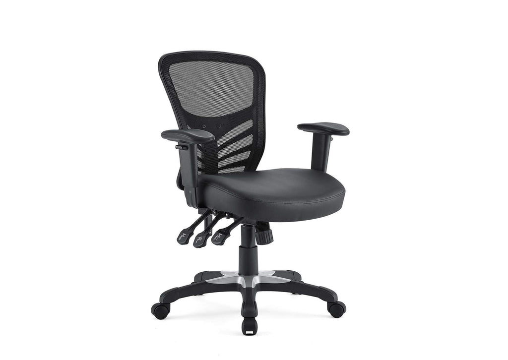 EEI-755-BLK Articulate Vinyl Office Chair By Modway