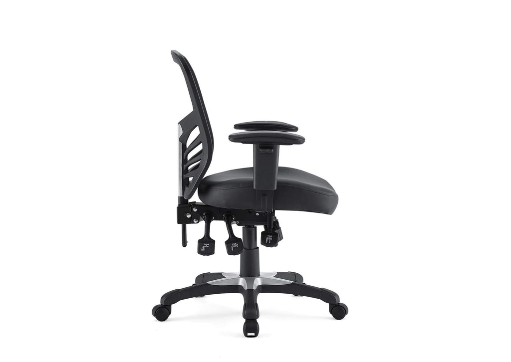 EEI-755-BLK Articulate Vinyl Office Chair By Modway