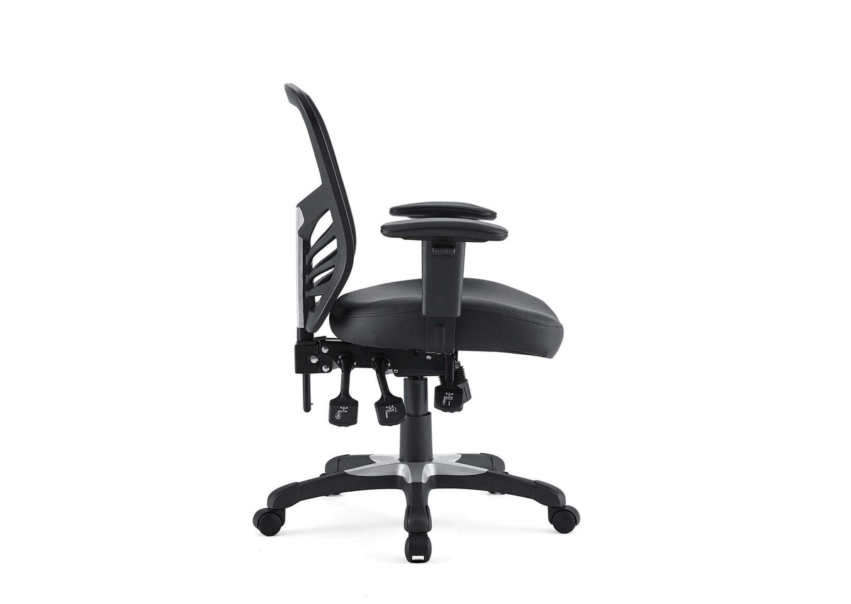 EEI-755-BLK Articulate Vinyl Office Chair By Modway