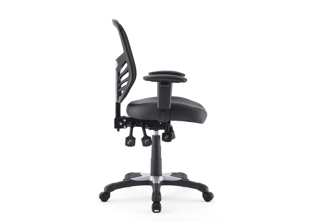 EEI-755-BLK Articulate Vinyl Office Chair By Modway