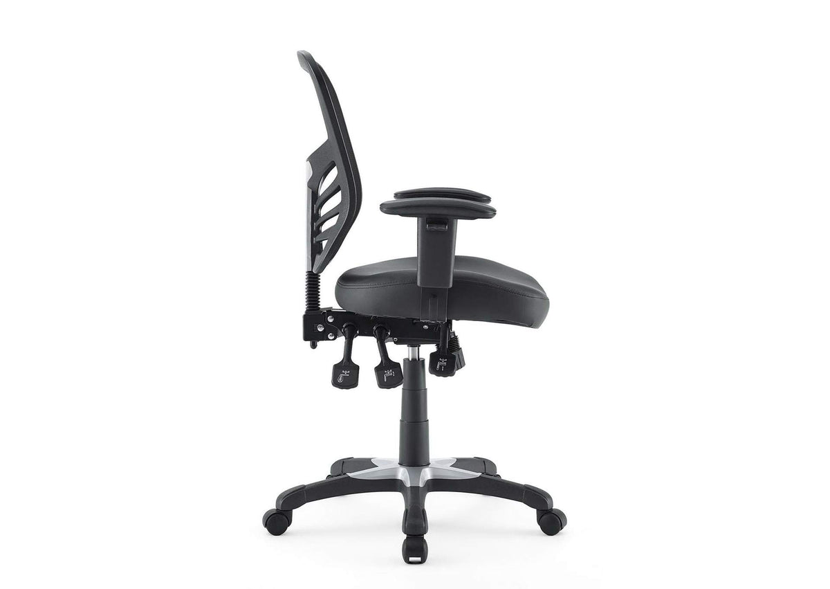 EEI-755-BLK Articulate Vinyl Office Chair By Modway