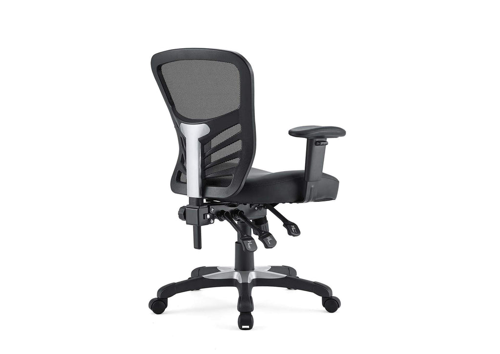 EEI-755-BLK Articulate Vinyl Office Chair By Modway