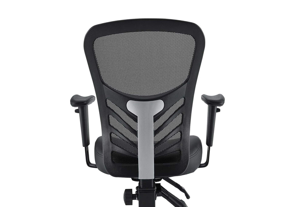 EEI-755-BLK Articulate Vinyl Office Chair By Modway