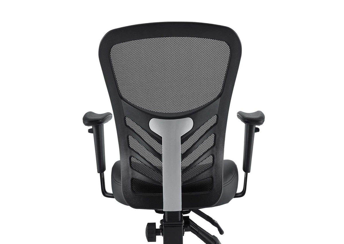 EEI-755-BLK Articulate Vinyl Office Chair By Modway