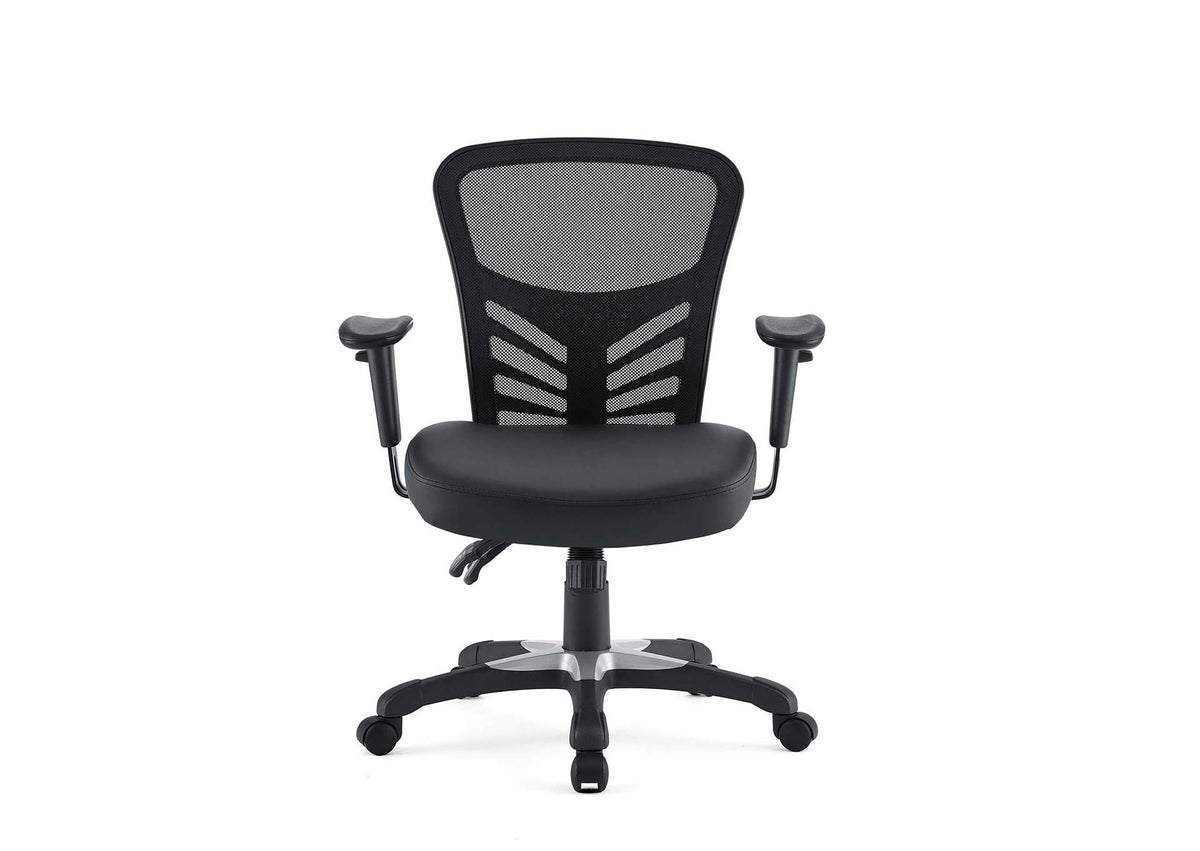 EEI-755-BLK Articulate Vinyl Office Chair By Modway