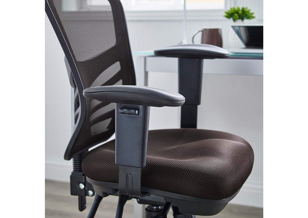 EEI-757-BRN Articulate Mesh Office Chair By Modway