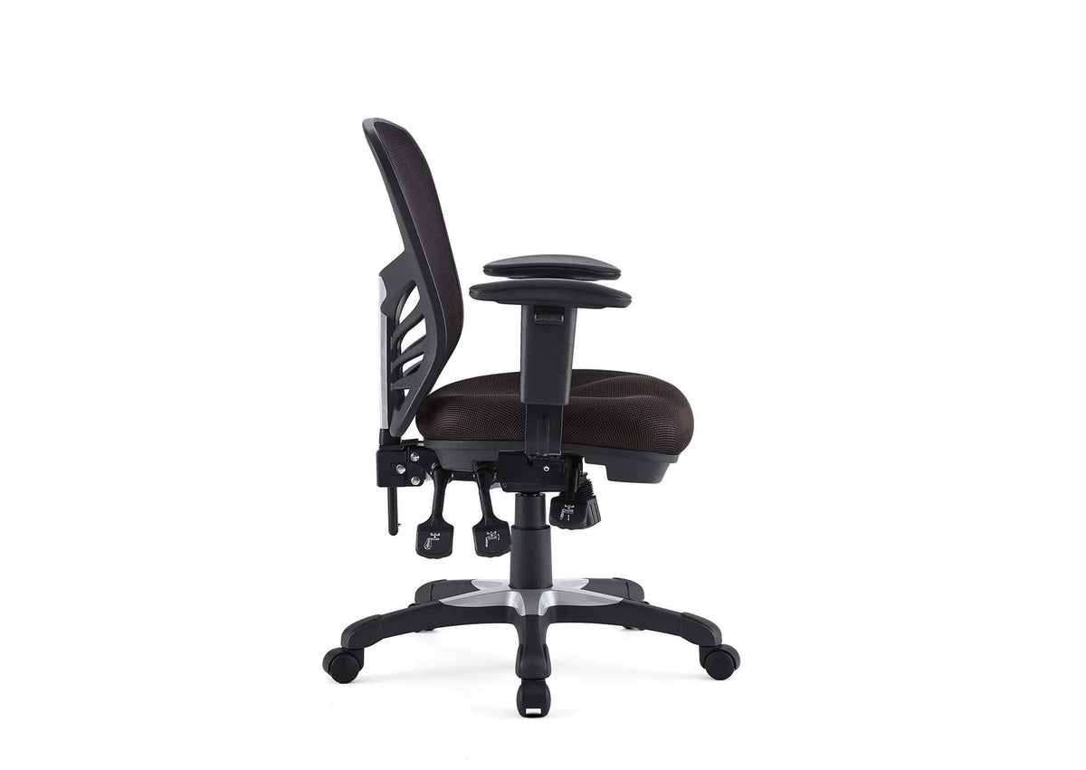 EEI-757-BRN Articulate Mesh Office Chair By Modway