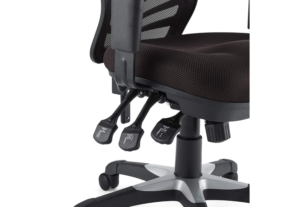 EEI-757-BRN Articulate Mesh Office Chair By Modway