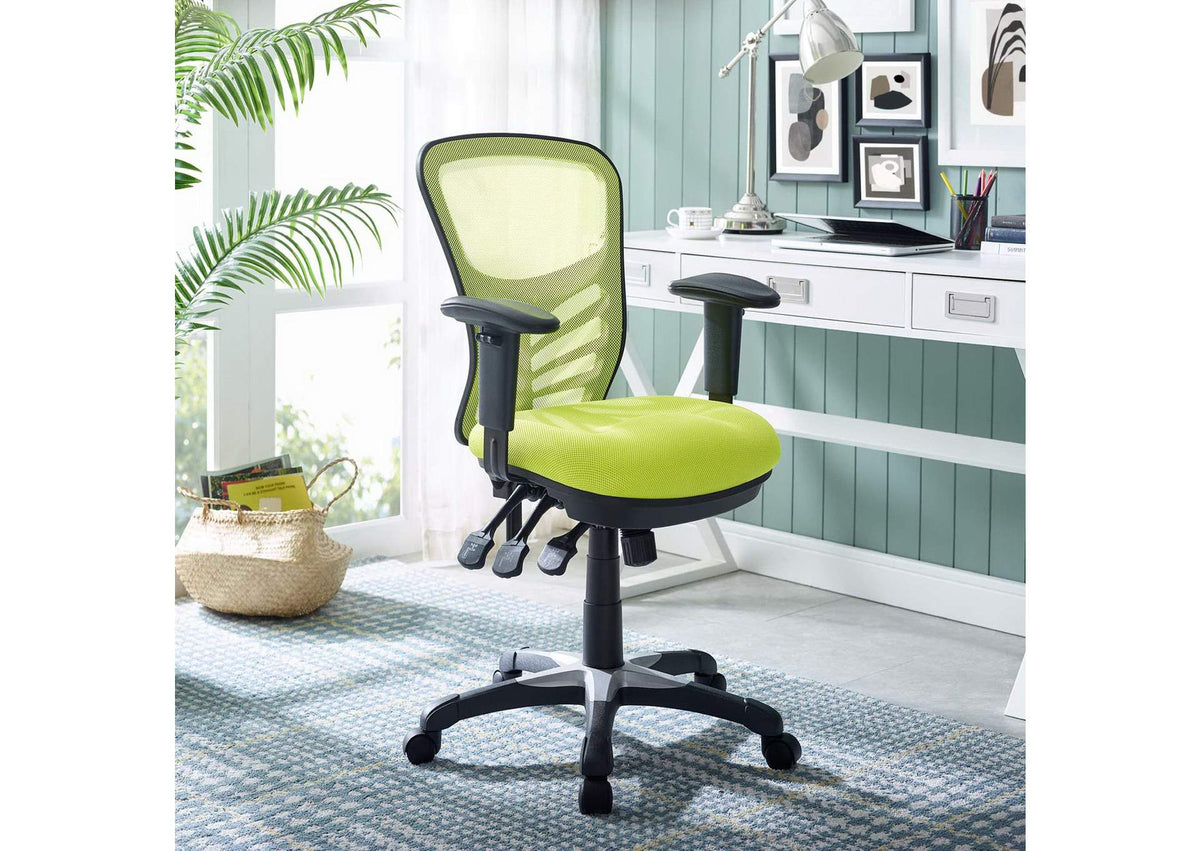 EEI-757-GRN Articulate Mesh Office Chair By Modway