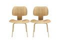 EEI-870-NAT Fathom Dining Chairs Set Of 2 By Modway
