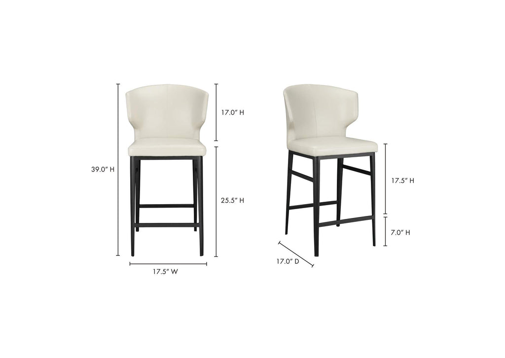 EJ-1022-34 Delaney Counter Stool Beige