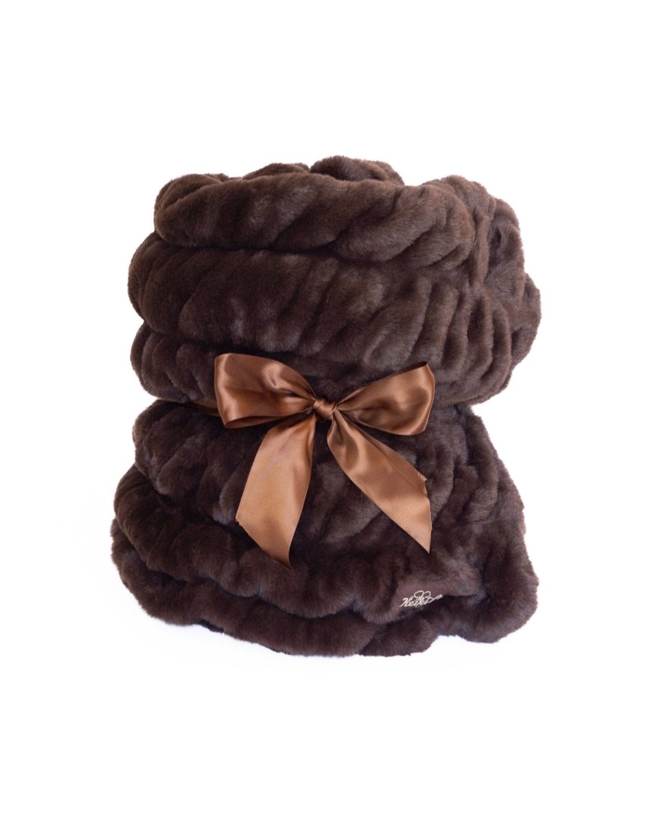 Espresso Cloud Throw