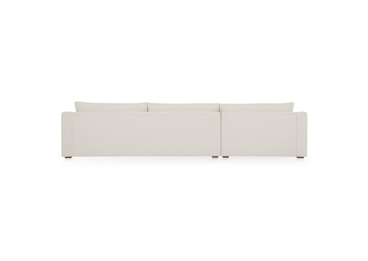 FO-1058-05-L-0 Farrow Sectional Flecked Oat Left