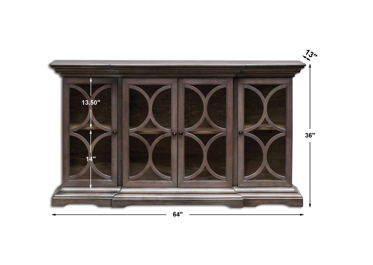 25629 Uttermost Belino Wooden Door Chest
