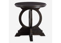 25630 Uttermost Maiva Black Side Table